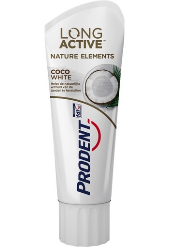 Prodent Long Active Nature Elements Coco White Tandpasta 75 ml