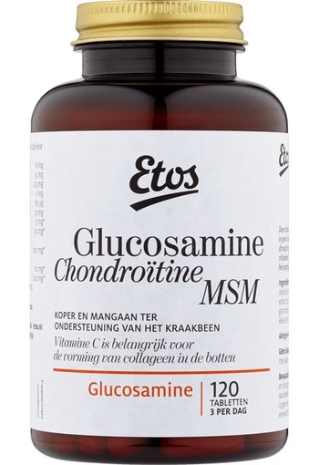 Etos Glucosamine Chondroïtine MSM Tabletten 120 stuks
