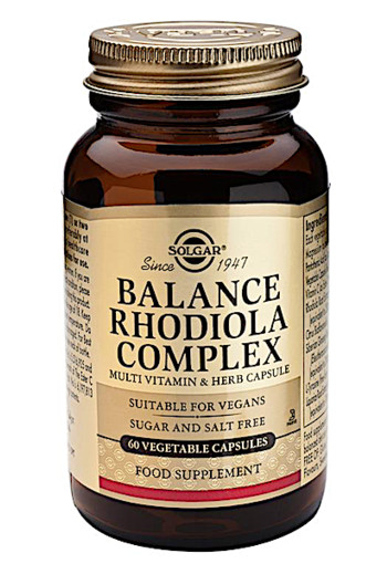 Solgar Vitamins Balance Rhodiola Complex (60 capsules)