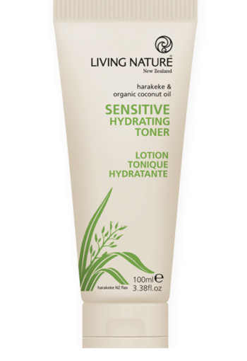 Living Nature Hydraterende tonic gel gevoelige huid (100 Milliliter)