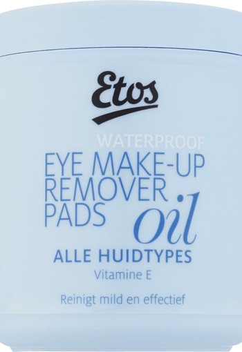 Etos Ma­ke-up re­mo­ver pads olie 100 stuks