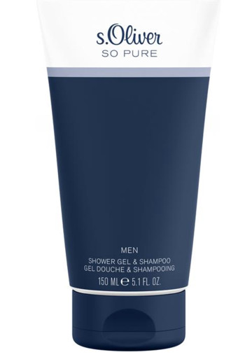 S Oliver So pure men shower gel & shampoo (150 Milliliter)