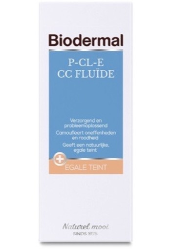 Biodermal Dagcreme P-CL-E CC fluïde - Camoufleert (50ml)