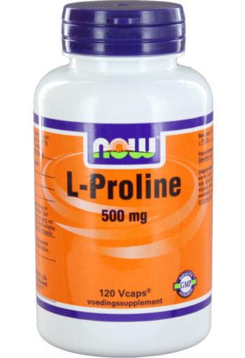 Now L-proline 500 Mg 120vc