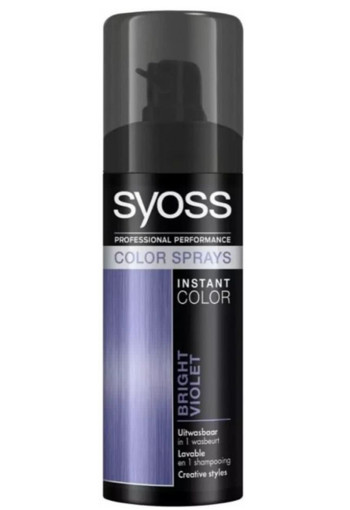Syoss Colors spray bright violet (1 Stuks)
