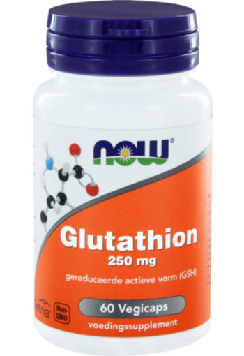 Now L-glutathion 250 Mg 60ca