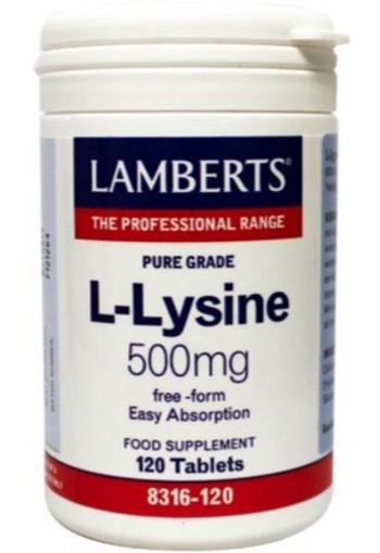 Lamberts L-lysine 500 Mg 120tb