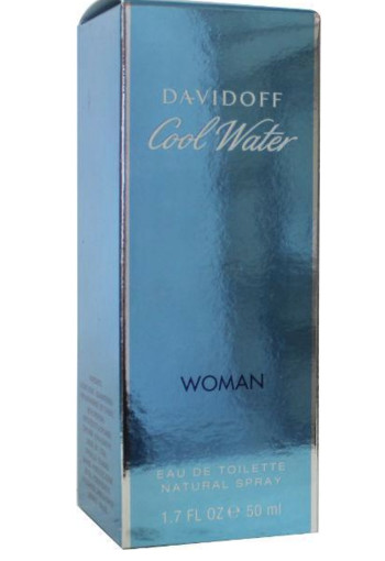 Davidoff Cool water woman eau de toilette (50 Milliliter)