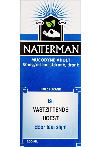 Natterman Mucodyne Adult 50 mg/ml Hoestdrank 200 ml