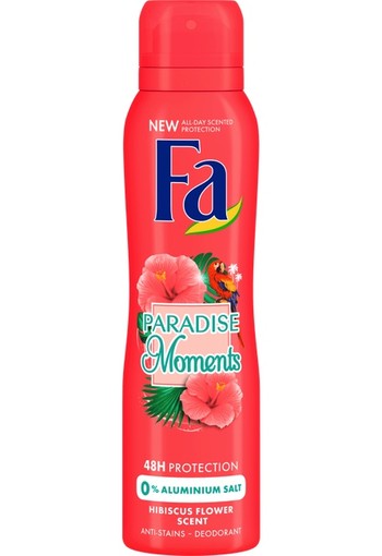 Fa Paradise Moments Deodorant Spray 150ml 
