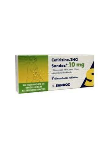Sandoz Cetirizine DICHL 10 mg (7 Tabletten)