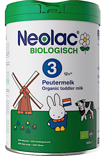Neolac Organic Peutermelk 3 bio (800 gram) 