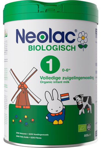 Neolac Organic Zuigelingenmelk 1 bio (800 gram)
