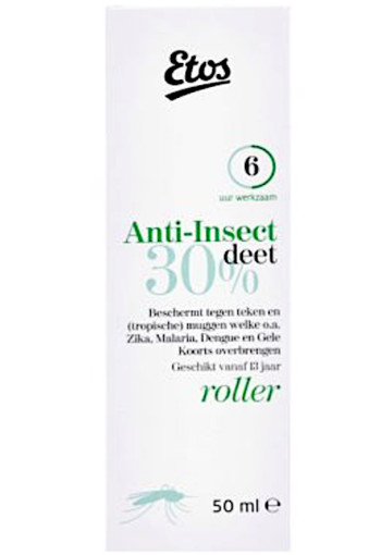 Etos An­ti-in­sect deet 30% rol­ler