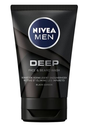 Nivea Men deep black face wash (100 Milliliter)