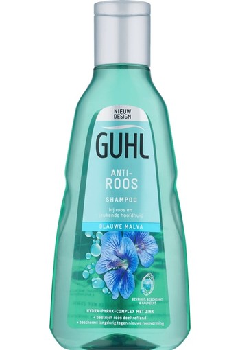 Guhl Shampoo Anti-Roos Blauwe Malva 250 ML