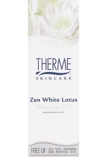 Therme Massage oil zen white lotus (125 ml)