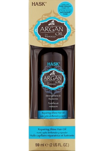 Hask Argan Oil Repairing Shine Hair Oil 59 ml lotion