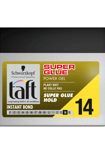 Taft Super glue gel kubus (250 ml)