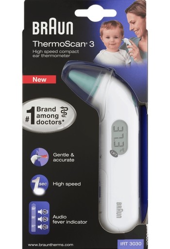 Braun Thermoscan 3 Oorthermometer