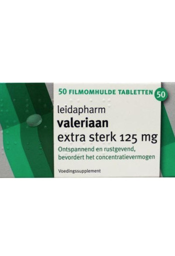 Leidapharm Valeriaanextract 125 mg (50 Tabletten)