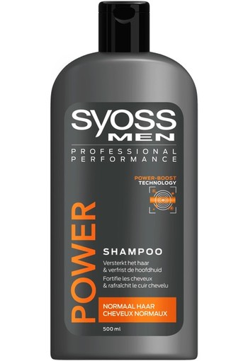 Syoss Men power & strength shampoo (500 ml)