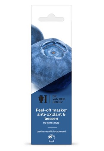 Dr vd Hoog Peel off masker antioxidanten & bessen (10 Milliliter)