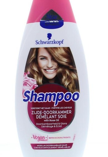 Schwarzkopf Shampoo zijde doorkammer (400 Milliliter)