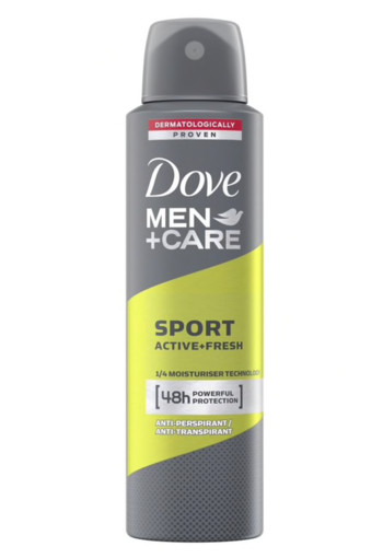 Dove Men+ care deodorant spray sport active + fresh (150 ml)