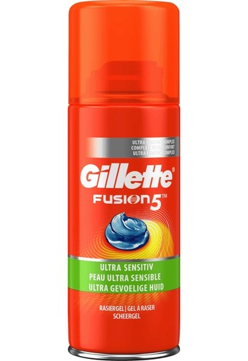 Gillette Fusion5 Ultra Sensitive Scheergel 75 ml