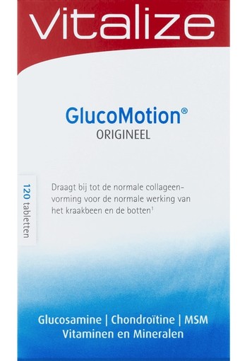 Vitalize Glucomotion Origineel Tabletten 120 stuks tablet
