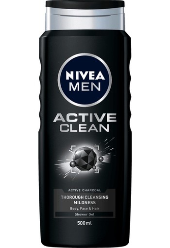 Nivea Men douche active clean (500 ml)