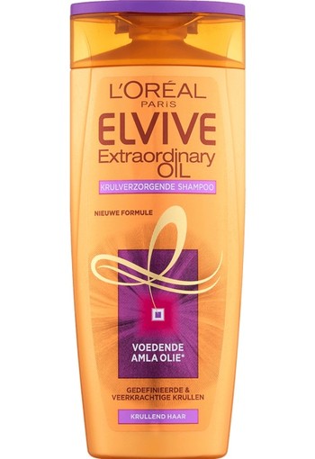 Loreal Elvive shampoo krul verzorgend extraordinary oil (250 ml)