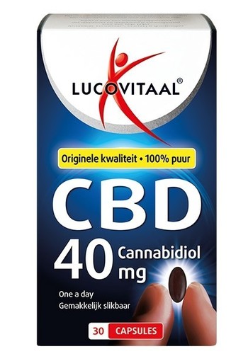Lucovitaal CBD 40 mg (30 capsules)