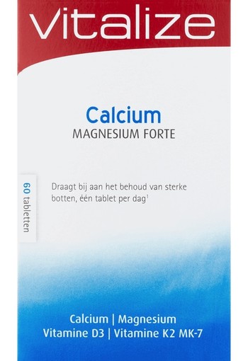 Vitalize Calcium Magnesium Forte Tabletten 60 stuks tablet