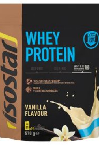 Isostar Whey protein vanilla (570 Gram)