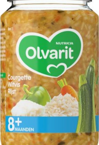 Olvarit Courgette witvis rijst 8M13 (200 Gram)
