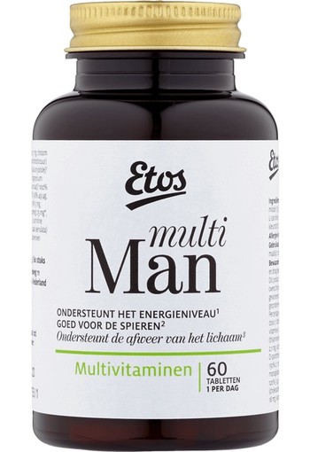 Etos Multi Man Tabletten 60 stuks
