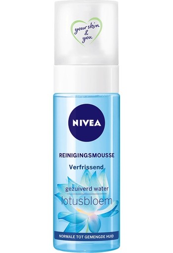 NIVEA Essentials Verfrissende Reinigingsmousse - normale tot gemengde huid 150 ml