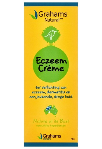 Grahams Natural Eczeem Crème 75 gram
