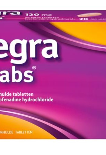 Allegra Fexotabs hooikoortstabletten (20 Tabletten)