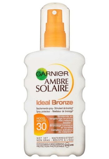 Garnier Ambre Solaire Ideal Bronze Beschermende Spray SPF30-200 ml