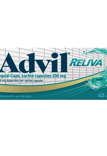 Advil Reliva liquid capsules 200 (40 Capsules)