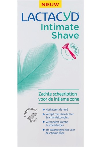 Lactacyd intimate shave - 200 ml scheerlotion voor de uitwendige intieme zone