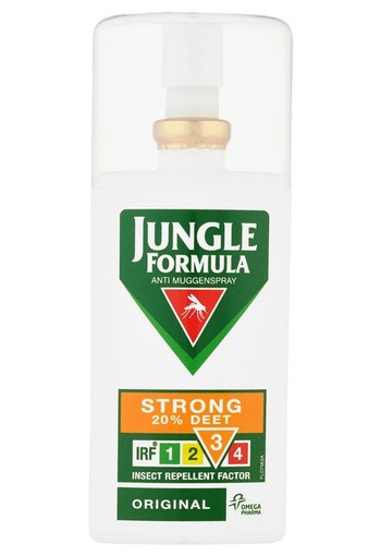 Jungle Formula Original Anti Muggen Spray Strong 20% Deet 75 ml