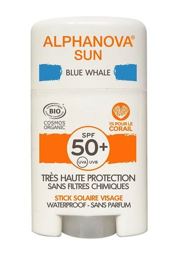 Alphanova Sun Sun stick SPF50+ face blue (12 Gram)