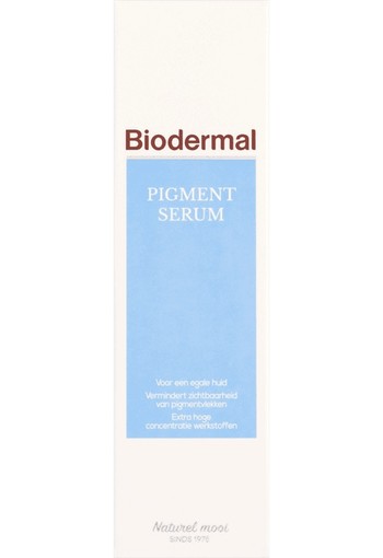 Biodermal Pigment Serum 30 ML, creme 