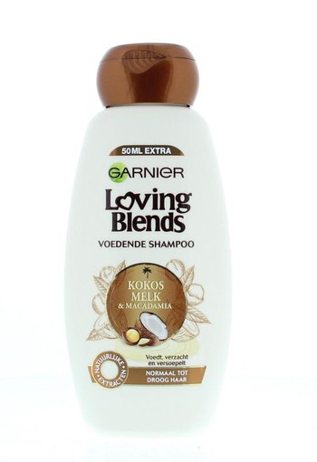 Garnier Loving blends shampoo kokosmelk (300 ml)