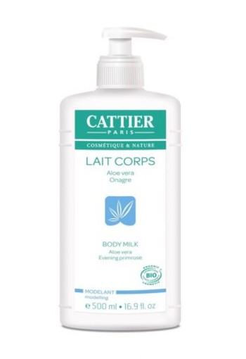 Cattier Body lotion aloe vera / primrose (500 Milliliter)
